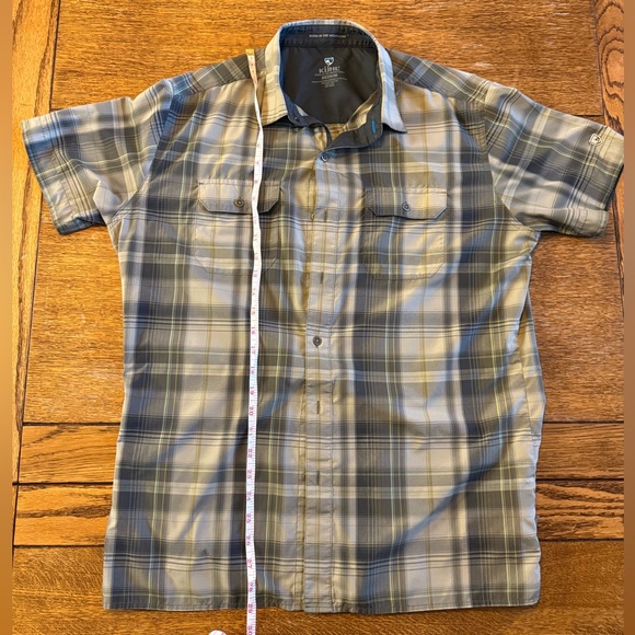 Kuhl Response Button Down Shirt, Olive Color - Picture 2 of 6